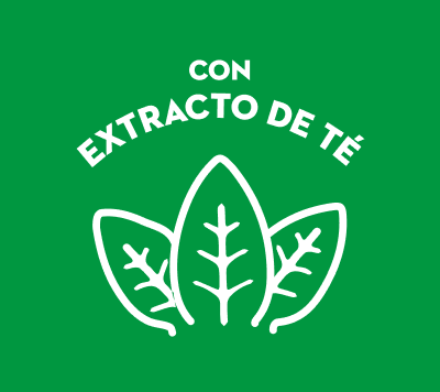 con extracto de té