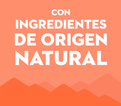con ingredientes de origen natural